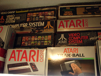 Boxed Atari Consoles