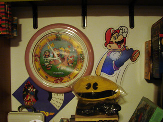 Nintendo Clock, Mario and Pac-Man